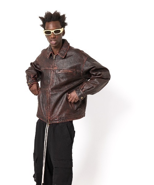 DANKE SCHON | DankeSchon/ダンケシェーン/AGING COWHIDE LEATHER