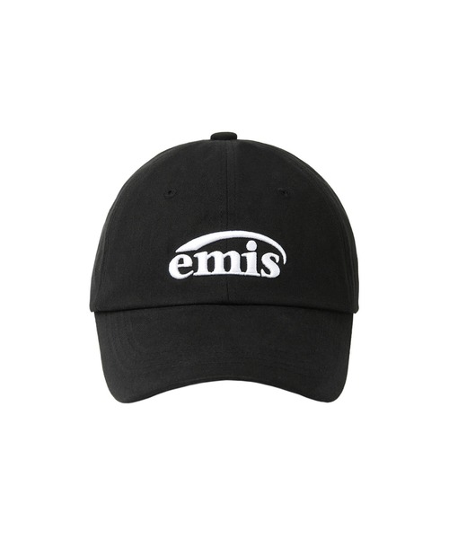 新品未開封emis brushed ball cap BLACK COTTON BRUSHED BALL CAP-BLACK - EMIS