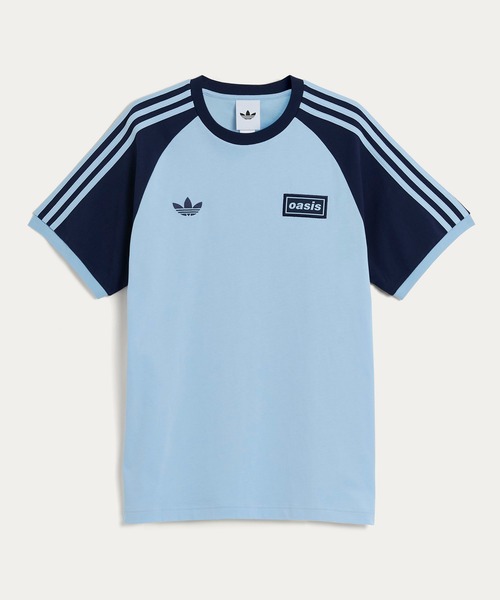 adidas oasis ツアースリーストライプ Tシャツ ADIDAS | adidas Originals × Oasis ツアースリーストライプス T
