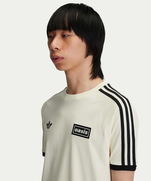 ADIDAS | adidas Originals × Oasis ツアースリーストライプス Tシャツ