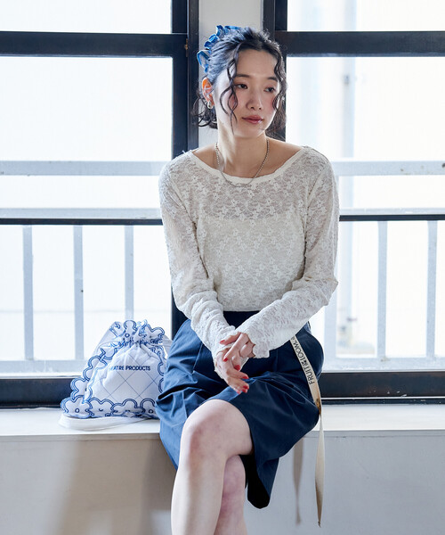 FREAK'S STORE | ストレッチ レース トップス - Buyee, an Online