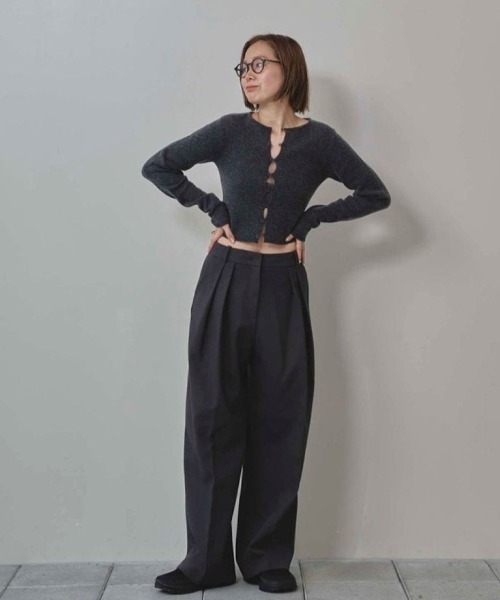 TODAYFUL | 【TODAYFUL/トゥデイフル】Cashmere Compact Cardigan