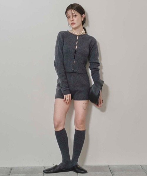 TODAYFUL | 【TODAYFUL/トゥデイフル】Cashmere Compact Cardigan