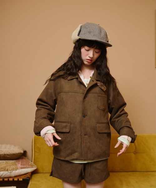 common gull products 秋の残り香なスエードジャケット 秋の残り香なスエードジャケット（カバーオール）｜common gull