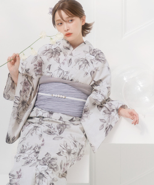 Dita 1人で着られる浴衣4点セット 和歌山染工日本染め セール】1人で着られる浴衣5点セット 和歌山染工日本染め（ゆかた