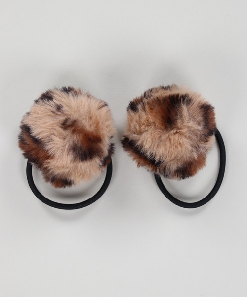 ふわふわポンポンリボン♡シェル♡ヘアゴム product-698878.jpg?v=