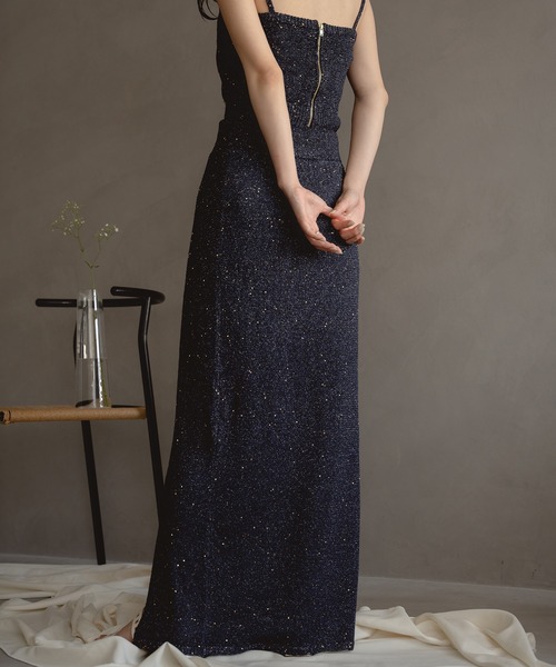 MIDEAL | spangle tight skirt / スパンコールタイトスカート - Buyee 