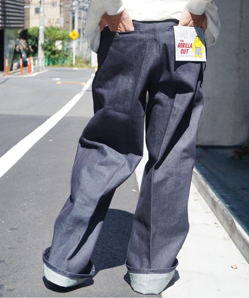 BEN DAVIS | 《BEN DAVIS USA》USA GORILLA CUT INDIGO DENIM/ゴリラ