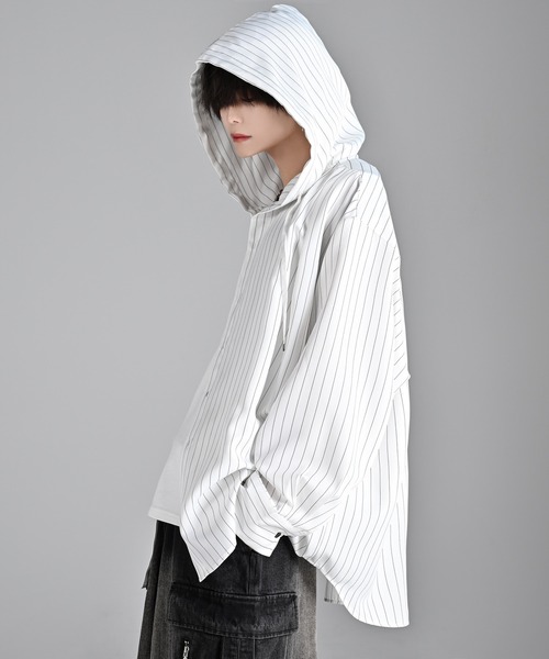 ADRER | over size shirt parker / オーバーサイズシャツ