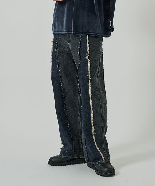 JIEDA | DISTORTED DENIM PANTS - Buyee, an Online Proxy