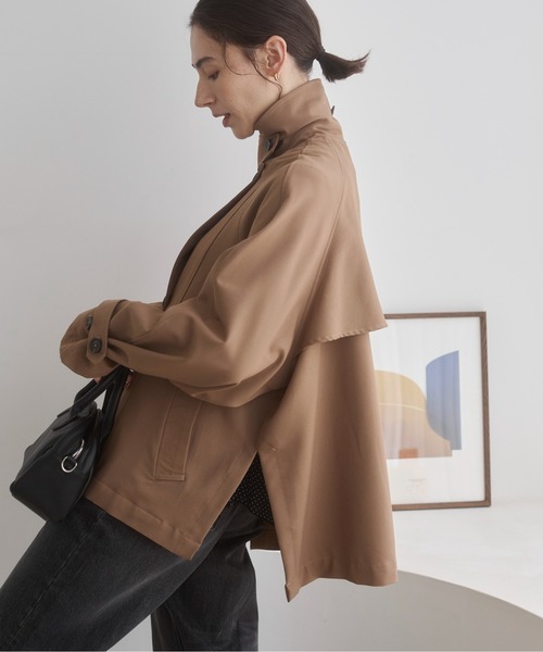 ANGIE | ショート トレンチコート - Buyee, an Online Proxy Shopping