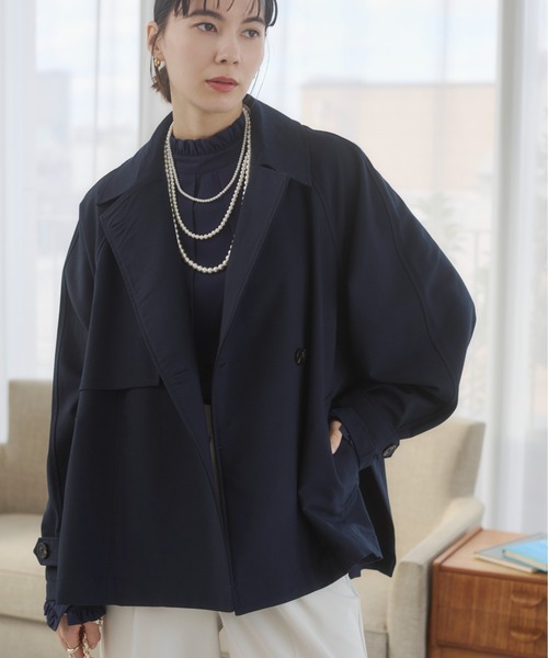 ANGIE | ショート トレンチコート - Buyee, an Online Proxy Shopping
