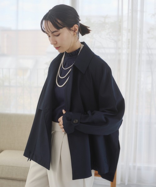 ANGIE | ショート トレンチコート - Buyee, an Online Proxy Shopping
