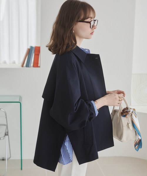 ANGIE | ショート トレンチコート - Buyee, an Online Proxy Shopping