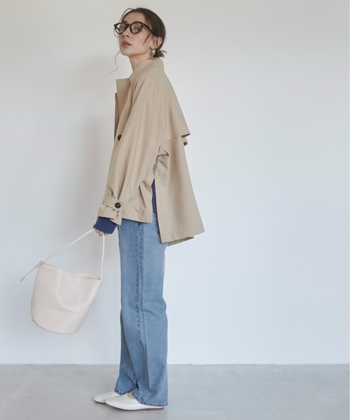 ANGIE | ショート トレンチコート - Buyee, an Online Proxy Shopping