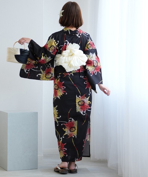 utatane 浴衣セット ニコアンティークオリジナルデザイン 国内染色 utatane 浴衣 選べる浴衣3点セット ニコアンティークオリジナル
