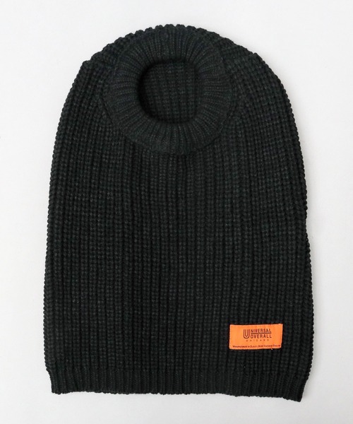 UNIVERSAL OVERALL | ビッグシルエット ニットフード バラクラバ