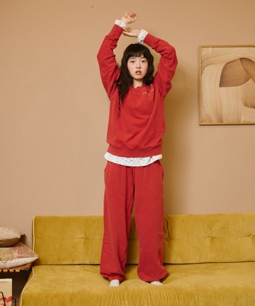 COMMON GULL PRODUCTS. | 【種まき】針と糸スウェットパンツ - Buyee