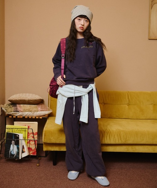 COMMON GULL PRODUCTS. | 【種まき】針と糸スウェットパンツ - Buyee