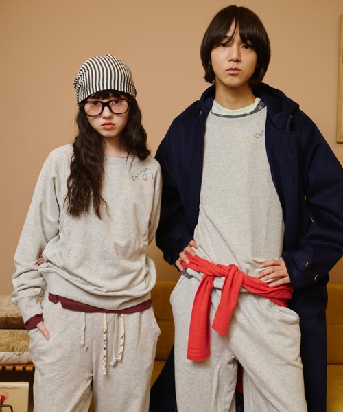 COMMON GULL PRODUCTS. | 【種まき】針と糸スウェットパンツ - Buyee