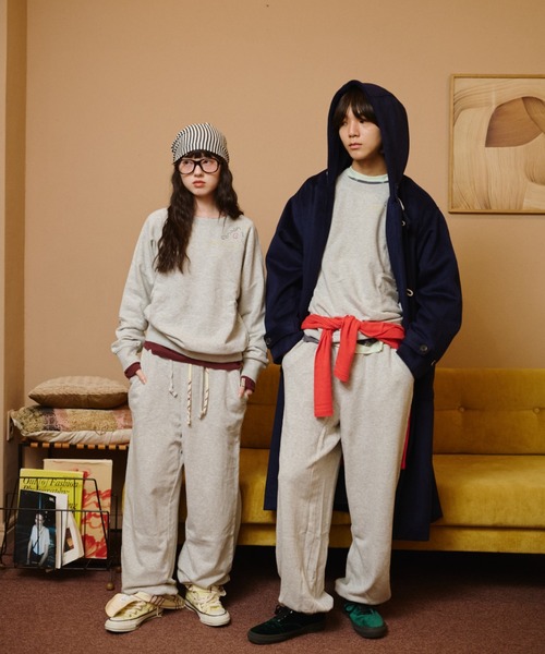 COMMON GULL PRODUCTS. | 【種まき】針と糸スウェットパンツ - Buyee