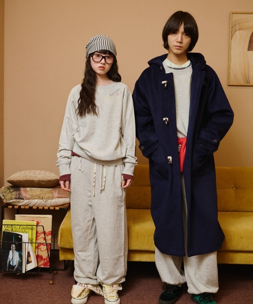 COMMON GULL PRODUCTS. | 【種まき】針と糸スウェットパンツ - Buyee