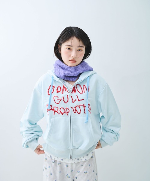 Common gull products. パーカー Mサイズ ライトブルー COMMON GULL 