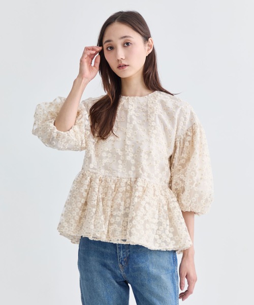 TSURU By MARIKOOIKAWA レースブラウス