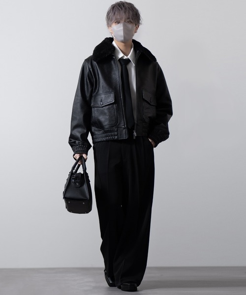 CLEL | 【CLEL】Cow Leather G-1 Blouson / 牛革/カウレザー G-1