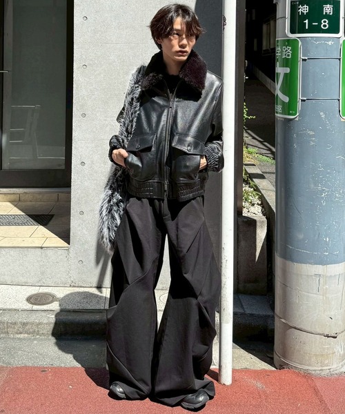 CLEL | 【CLEL】Cow Leather G-1 Blouson / 牛革/カウレザー G-1