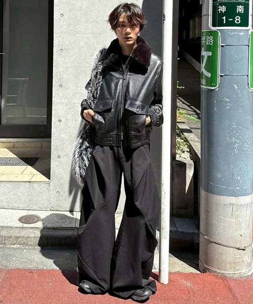 CLEL | 【CLEL】Cow Leather G-1 Blouson / 牛革/カウレザー G-1