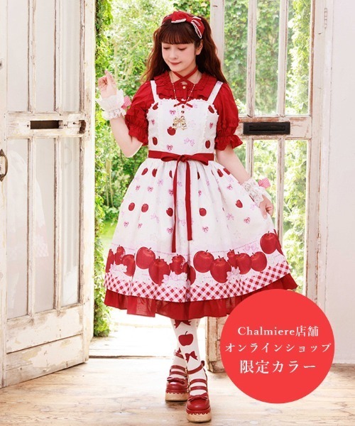 00s 希少 axes femme ビッグリボン サマーニット異素材ミニワンピ ブーケ刺繍ビッグ襟ニットプルオーバー[品番：IGAW0005852