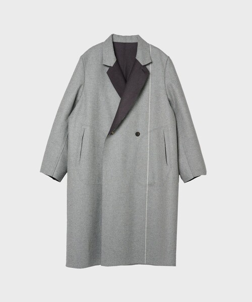 ethosens トレンチコート　サイズ2 oversized short trench coat（トレンチコート） | CODE A
