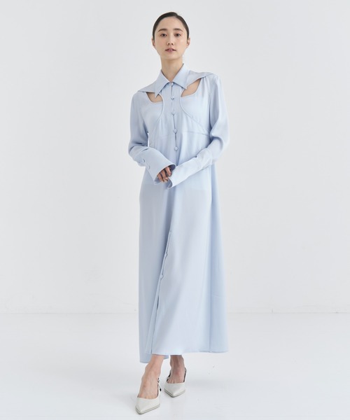 FETICO | 【FETICO/フェティコ】別注 CUTOUT SATIN DRESS/カットアウト