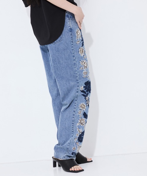 CLANE | 【CLANE/クラネ】FLOWER EMBROIDERY PANTS/フラワーエンブロイ