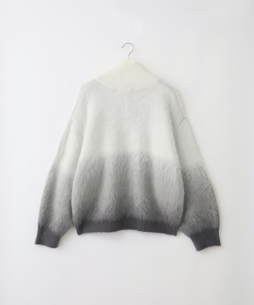 【SERACE】ルーズシャギーグラデーションドライバーズニット SERACE（セラス）の「【SERACE】Loose shaggy gradation drivers knit