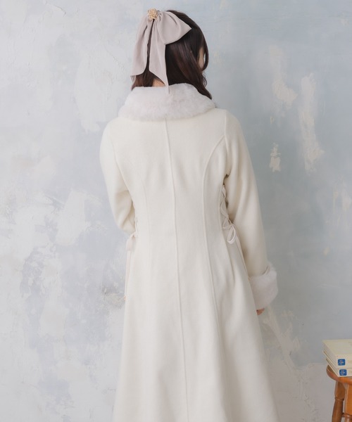 COUTURE BY ROJITA | ウエストレースアップロングコート - Buyee, an