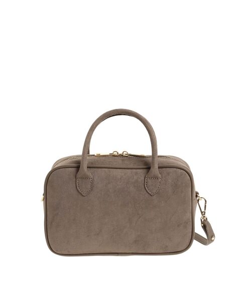 VELETTO スエード ミニボストン 2WAY モカ 新品タグ付 VELETTO | 【VELETTO】フェイクスエードボストンバッグ - Buyee, an