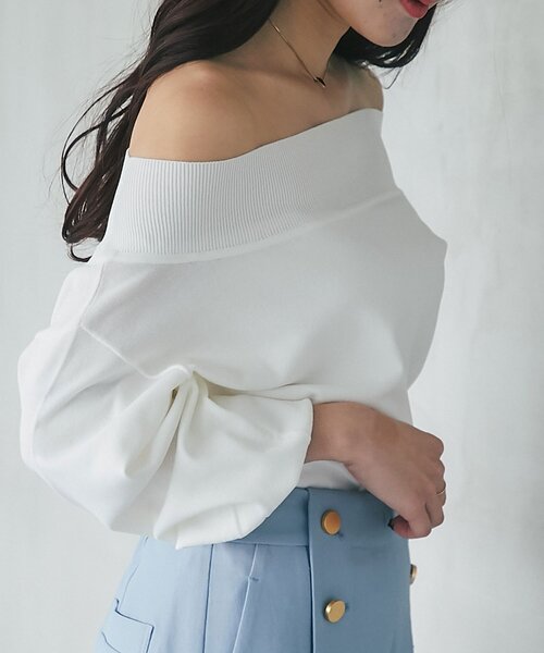 LA BOUTIQUE BONBON | 7分袖ニット - Buyee, an Online Proxy Shopping