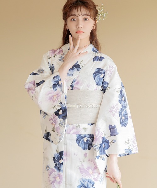 Dita 和歌山染工日本染め　浴衣 Dita 浴衣 1人で着られる浴衣5点セット 和歌山染工日本染め