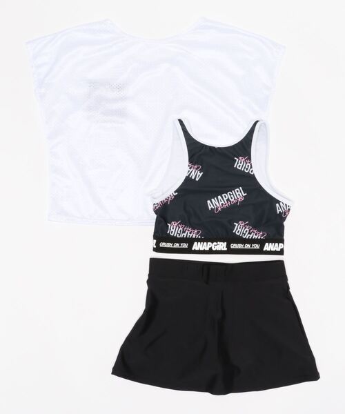 Anap Gｉrl Anap Girl アナップガール キッズロゴタンキニ水着3点セット メッシュtシャツ付き Buyee Ein Proxy Kaufservice Fur Japanische Online Shops Shoppen Sie Bei Zozotown