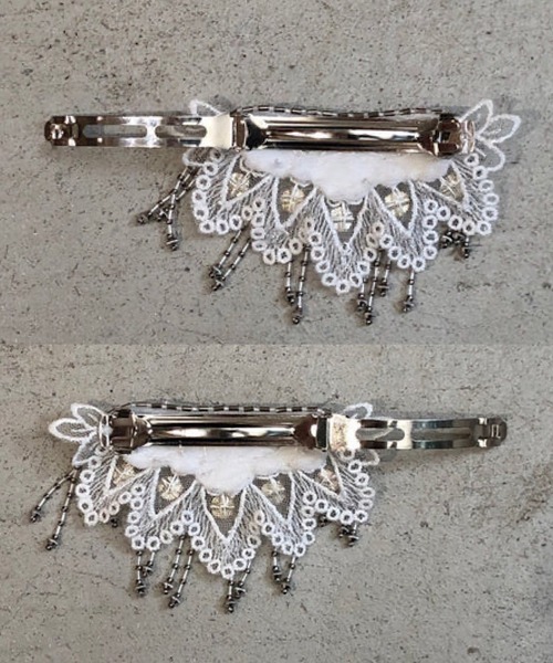 【tanakadaisuke】 bijou barrette tanakadaisuke Snow bijou barrette