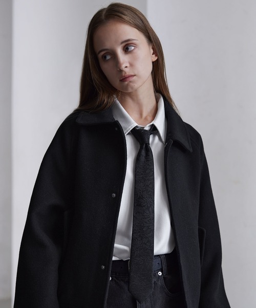GRANCY | 【GRANCY】Button Design Necktie / ボタン デザイン