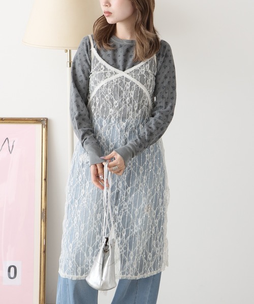 SPANGLE LACE くかっ ROMPERS Sサイズ 