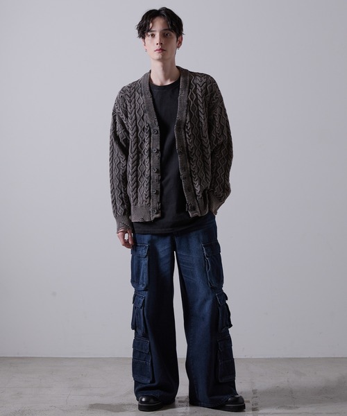 CLEL | 【CLEL】High Vintage Design Damage Cardigan / ハイ