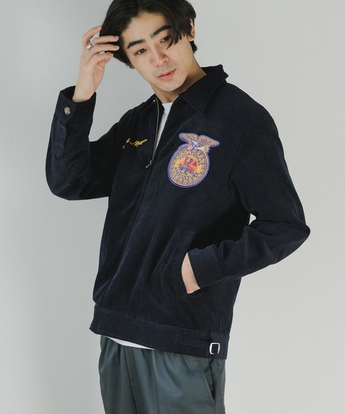 HOUSTON | HOUSTON / ヒューストン CORDUROY EMBROIDERY FFA JACKET