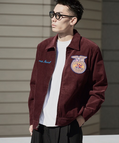 HOUSTON | HOUSTON / ヒューストン CORDUROY EMBROIDERY FFA JACKET