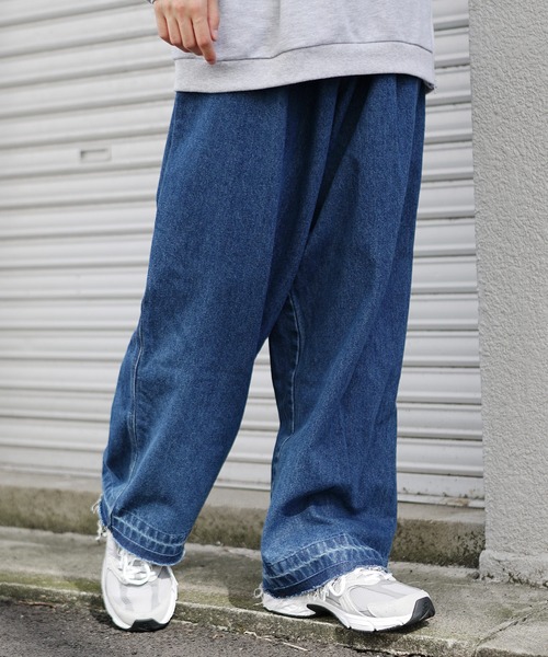 MINORITY | 【MinoriTY】カットオフワイドフィットストレート
