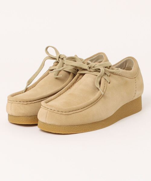 Zxqd5521 CLARKS クラークス　Wallabee ワラビー CLARKS/クラークス Wallabee ワラビー レディース SUEDE