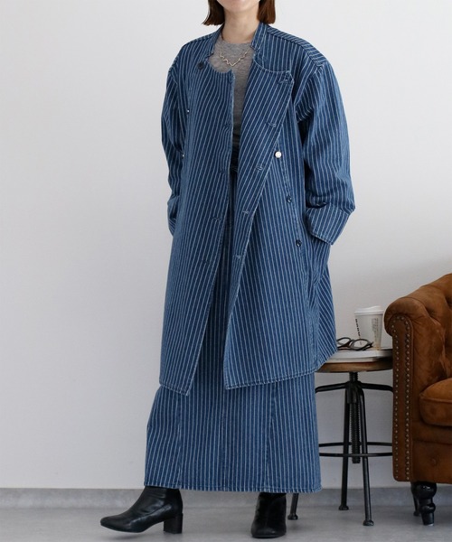 Jackets/Outer collarless coat ZOZOTOWN MEN List Price | Buyee, an